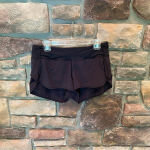 lululemon speed shorts